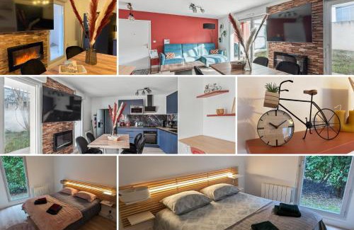 Meyzieu Apartment | Comfort and tranquility near Lyon and Groupama Stadium, 4 personnes