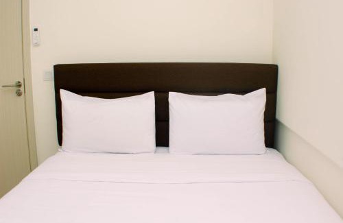 Cikarang Apartment | Comfort and Well Design 2BR with Working Room at Meikarta Apartment By Travelio