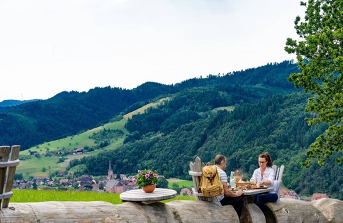 Oberharmersbach Apartment | Comfort apartment, 55sqm, 1 bedroom, 1 living room / bedroom, max. 3 people