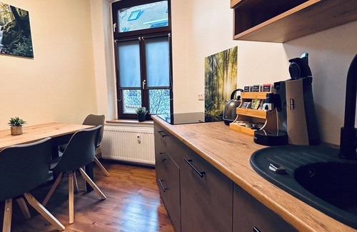 Lutherstadt Wittenberg Apartment | Comfort meets culture/Premium apartment with sauna