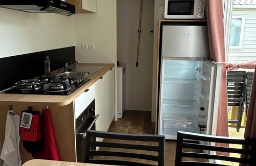 Capbreton House | Comfortable 4-seater mobile home, 1 km from the beach, swimming pool, gym