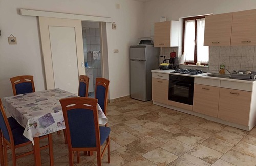 Veli Losinj Apartment | Comfortable and spacious apartment with balcony and sea view Bonić, Lošinj (A-23056-d)