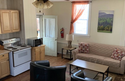 Lake George House | Comfortable Boardwalk Cottage Within Walking Distance of Lake, Beach and Village