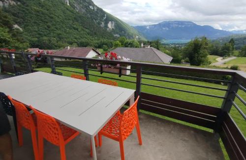 Nances Ski Chalet | Comfortable Chalet - View of Lake Aiguebelette