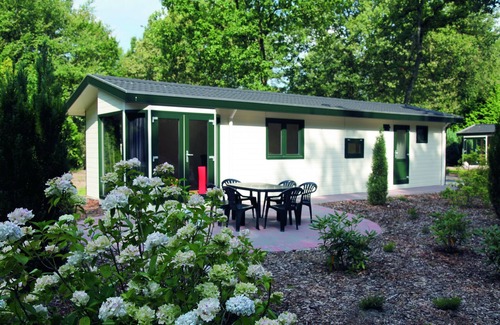 Hooghalen Ski Chalet | Comfortable chalet with dishwasher, in a nature reserve