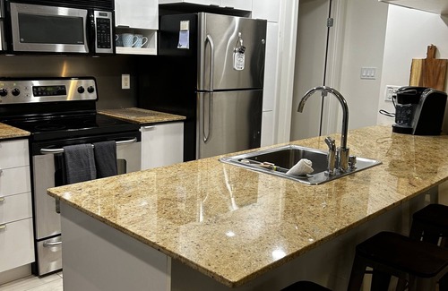 Connaught Condo | Comfortable, cozy modern condo 2 bedrooms, 2 bath and an office. Great location.
