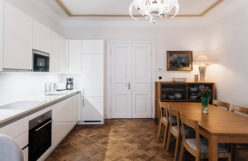 Vinohrady Apartment | Comfortable 2-Bed, 2-Bath Home with Private Balcony