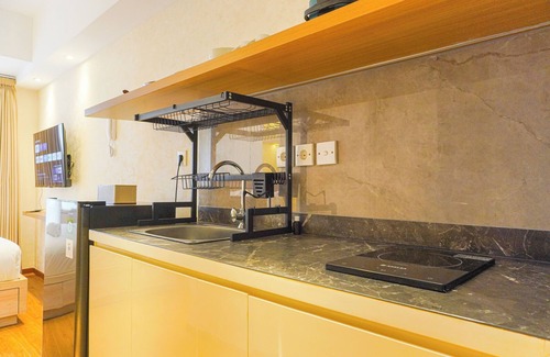 Grogol Utara Apartment | Comfortable Design Studio At Tokyo Riverside Pik 2 Apartment