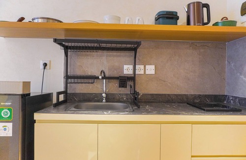 Grogol Utara Apartment | Comfortable Design Studio At Tokyo Riverside Pik 2 Apartment