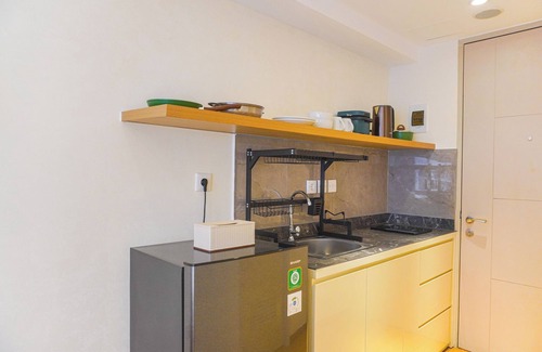 Grogol Utara Apartment | Comfortable Design Studio At Tokyo Riverside Pik 2 Apartment