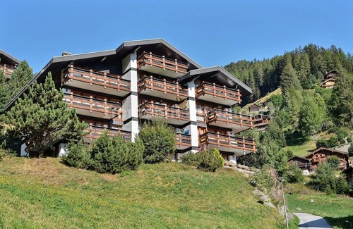 Grimentz Apartment | Comfortable flat for 2 people, living room, kitchen area, 1 2-bedroom, bath, separated WC, terrace,