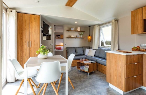 Colleville-sur-Mer House | Comfortable mobile home in 3-star campsite, direct access to the sea