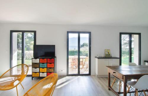 Le Bourget-du-Lac Apartment | Comfortable garden level 2 minutes from the lake on foot!