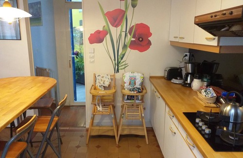 Belleville House | Comfortable house for 10 people in Paris, with 3 bathrooms and roof terrace