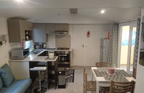 Pont-Aven House | Comfortable MOBILE HOME for 2 to 6 people, Domaine de Kerlann