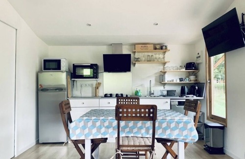 Meilhac Ski Chalet | Comfortable nature cottage, fishing pond, swimming pool and jacuzzi in season