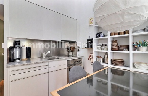 Grimentz Apartment | Comfortable studio on 2 levels for 2 to 4 people, living room with 1 divan bed, kitchen area, mezzan