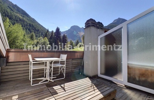 Grimentz Apartment | Comfortable studio on 2 levels for 2 to 4 people, living room with 1 divan bed, kitchen area, mezzan