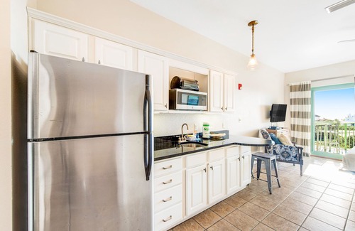 Rosemary Beach Apartment | Comfortable studio w/shared outdoor pool, hot tub, BBQ area, and pool views
