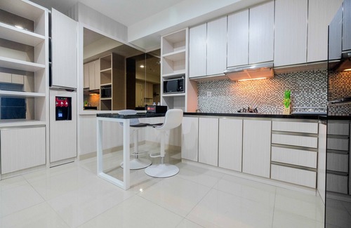 Pekayon Jaya Apartment | Comfy and Modern 2BR Grand Kamala Lagoon Apartment