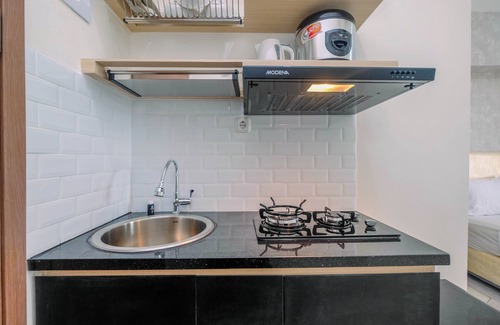 Pancawati Apartment | Comfy And Stylish Studio Podomoro Golf View Apartment By Travelio