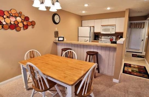 Harbor Springs Condo | Comfy Trout Creek Condo #142 - 2 Bedrooms, 2 Baths with Kitchen, Fireplace. Pretty Wooded View