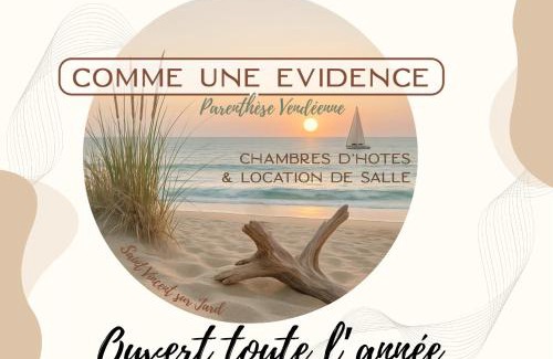 Saint-Vincent-sur-Jard House | Comme une évidence chambres d'hotes