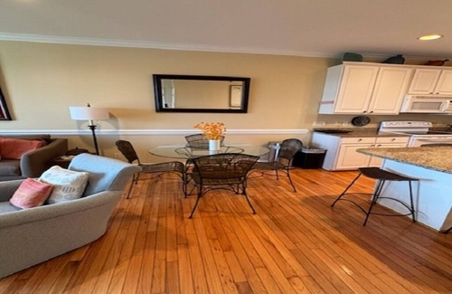 Folly Beach Condo | Community Dock & Pool over looking Folly River, 7-8 blocks from the beach