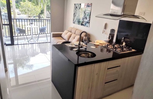 Menga Apartment | Comodo, Nuevo y Moderno Loft, Cerca a Chipichape