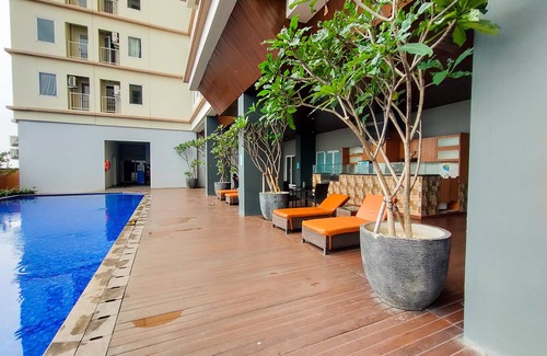Karawang Apartment | Compact and Cozy Tamansari Mahogany Studio Apartment