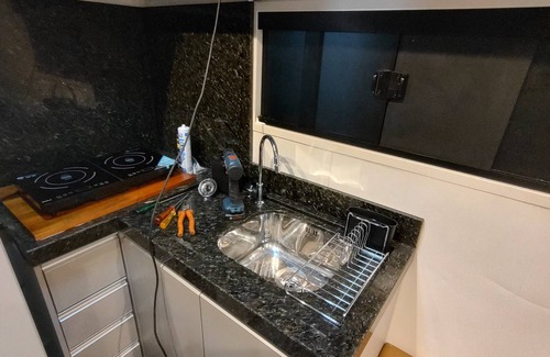 Pinheirinho Apartment | Complete 18 m² studio in a container with thermal insulation, excellent location