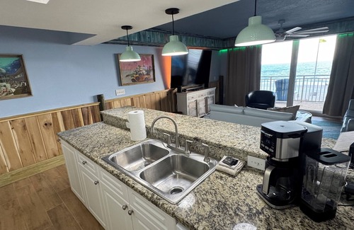 Panama City Beach Condo | Complete Renovation! BEACHFRONT Kokomo! Near Pier Park! 2 FREE Beach Chairs!