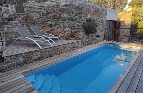 Cap Benat House | Completely renovated, air-conditioned villa with swimming pool, splendid view of the Golden Isles.