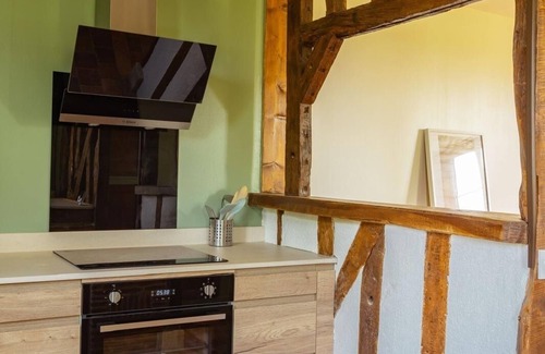Fierville-les-Parcs House | Completely renovated historic vacation home with large garden in Normandy