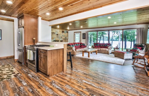 Boulder Junction House | Completely remodeled Lakefront home at the end of a peninsula