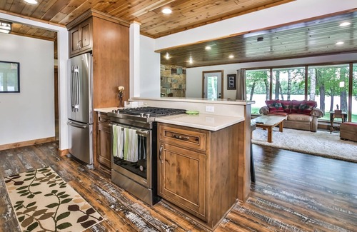 Boulder Junction House | Completely remodeled Lakefront home at the end of a peninsula