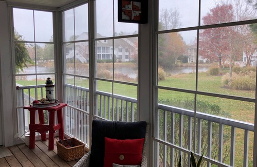 Bethany Beach Condo | Completely Renovated, Secluded Lake View Condo in Sea Colony!