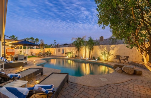 Meadows House | Completely renovated in Gilbert w/ HEATED and CHILLED pool