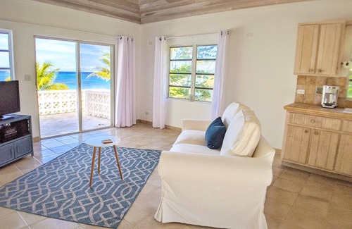 North Palmetto Point Cottage | Conch'd Out Beach Cottage: Semi-private beach. Ocean views. Adults only.