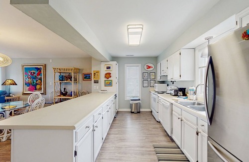 Indian Beach Condo | Condo in Oceanfront Complex with seasonal community pool.