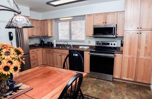 Estes Park Condo | Condo Overlooking Fall River