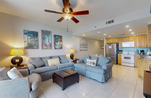 West Panama City Beach Condo | Condo with amazing view, family pools, lazy river & complimentary beach service
