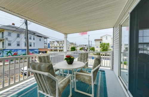 Wildwood Apartment | Condo with Deck Walk to Beach and Convention Center!