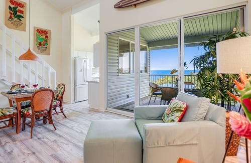 Princeville Condo | Condo with Ocean & Bali Hai views plus lanai, hot tubs, pool & tennis