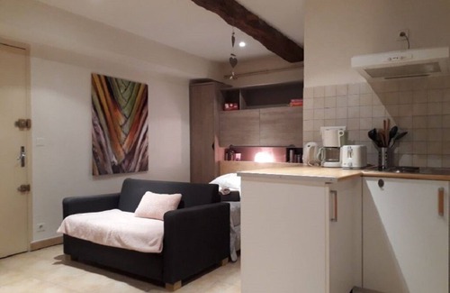 Collobrieres Apartment | Condominium studio in the center of the village