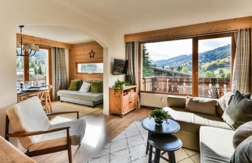 Les Gets Apartment | Confort aux Gets: T2 avec balcons, ski et parking - FR-1-685-83
