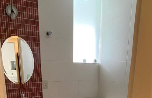 Tombo Apartment | Confort Guarujá Praia Tombo 2 bedrooms 3 air cond wifi 5 min beach elevated garage