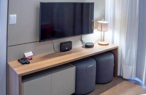 Gleba Fazenda Palhano Apartment | Conforto no coração da Gleba, climatizado, piscina e academia