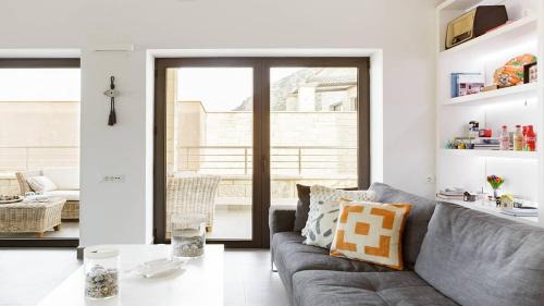 Old Hersonissos Apartment | Contemporary Maisonette with Sea View Roof Terrace
