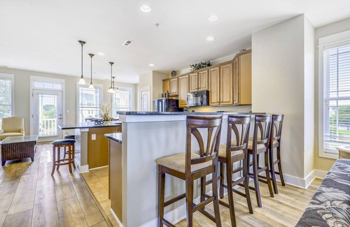 West Ocean City House | Contemporary townhome with 21-foot dock, 4 decks, WiFi, AC & shared pool
